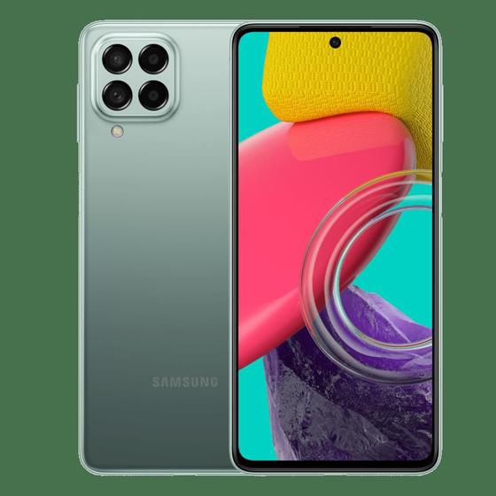 Smartphone Samsung Galaxy M53 Verde 128GB 8GB RAM 5G Menor preço em Smartphone Samsung Galaxy M53 Verde 128GB 8GB RAM 5G