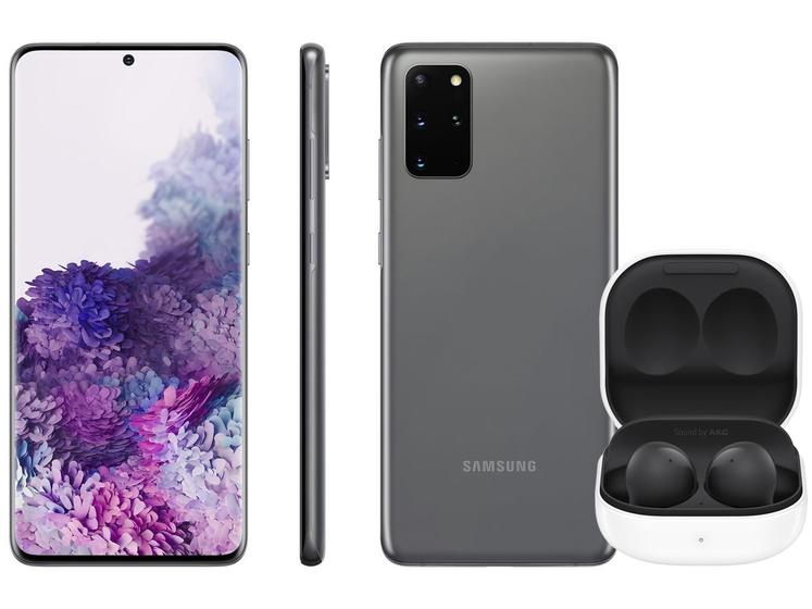 Smartphone Samsung Galaxy S20+ 128GB Cosmic Menor preço em Smartphone Samsung Galaxy S20+ 128GB Cosmic