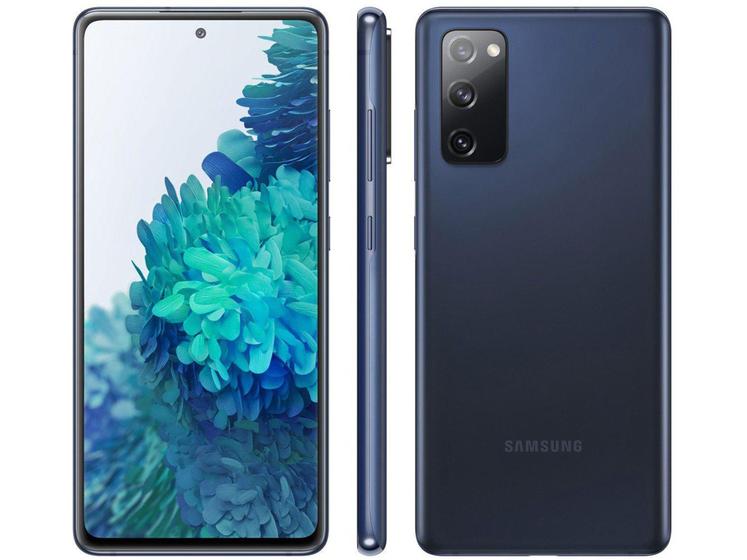 Imagem de Smartphone Samsung Galaxy S20 FE 128GB Cloud Navy - 4G 6GB RAM Tela 6,5” Câm. Tripla + Selfie 32MP