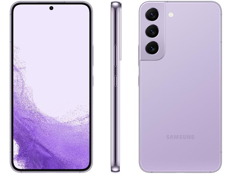 Imagem de Smartphone Samsung Galaxy S22 128GB Violeta 5G Octa-Core 8GB 6,1" RAM Câm. Tripla + Selfie 10MP Dual Chip