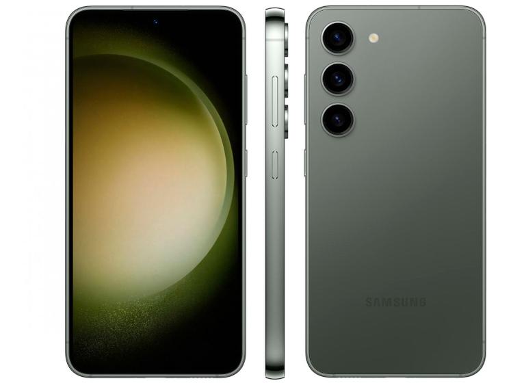 Imagem de Smartphone Samsung Galaxy S23 128GB Verde 5G 8GB RAM 6,1” Câm Tripla + Selfie 12MP