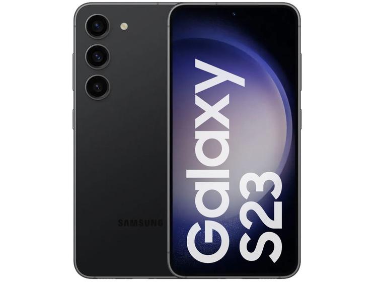 Imagem de Smartphone Samsung Galaxy S23 256GB Preto 5G 8GB RAM 6,1” Câm Tripla + Selfie 12MP