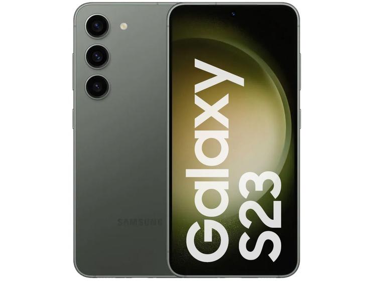 Imagem de Smartphone Samsung Galaxy S23 256GB Verde 5G 8GB RAM 6,1” Câm Tripla + Selfie 12MP