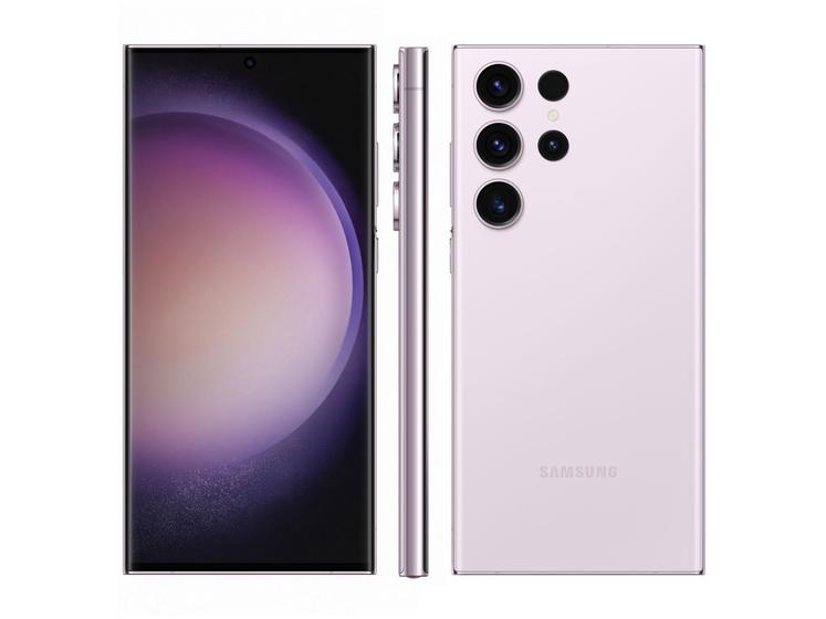 Celular Smartphone Samsung Galaxy S23 Ultra S918b 256gb Violeta - Dual Chip