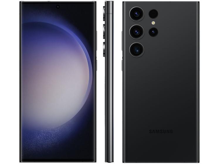 Imagem de Smartphone Samsung Galaxy S23 Ultra 512GB Preto 5G 12GB RAM 6,8” Câm. Quádrupla + Selfie 12MP