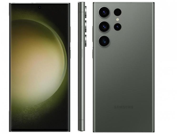 Imagem de Smartphone Samsung Galaxy S23 Ultra 512GB Verde 5G 12GB RAM 6,8” Câm. Quádrupla + Selfie 12MP