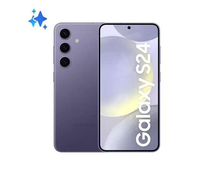 Smartphone Samsung Galaxy S24 256GB 5G - Violeta, Galaxy AI, Câmera Tripla 50MP + Selfie 12MP, RAM 8GB, Tela 6.2" Imagem de Smartphone Samsung Galaxy S24 256GB 5G - Violeta, Galaxy AI, Câmera Tripla 50MP + Selfie 12MP, RAM 8GB, Tela 6.2"
