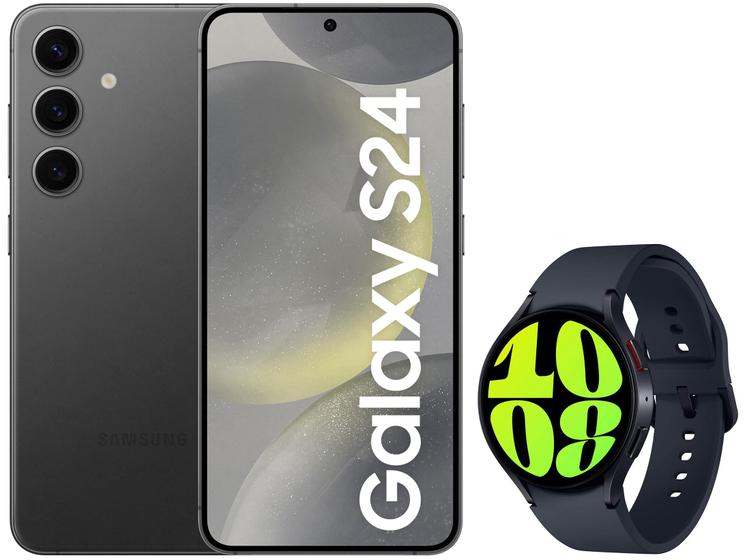 Smartphone Samsung Galaxy S24 6,2” 256GB Preto Menor preço em Smartphone Samsung Galaxy S24 6,2” 256GB Preto