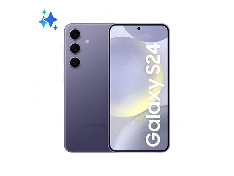 Imagem de Smartphone Samsung Galaxy S24 6,2" Galaxy AI 256GB Violeta 5G 8GB RAM Câm. Tripla 50MP + Selfie 12MP Bateria 4000mAh Dual Chip