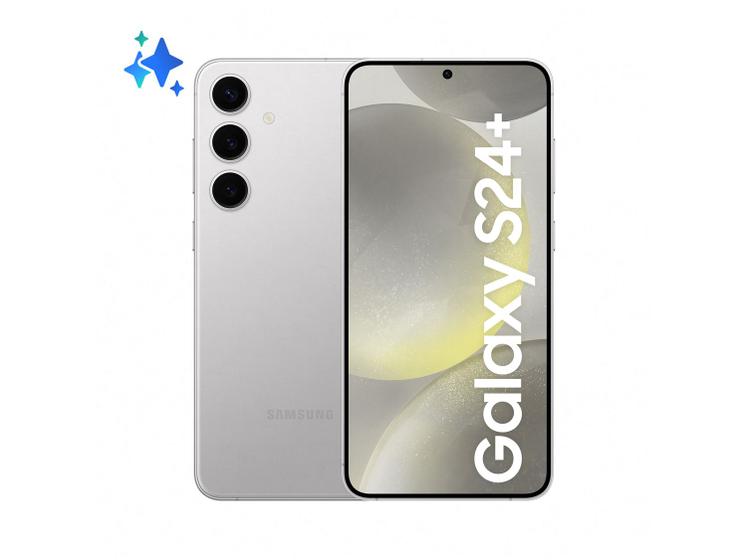 Imagem de Smartphone Samsung Galaxy S24+ 6,7" Galaxy AI 512GB Cinza 5G 12GB RAM Câm. Tripla 50MP + Selfie 12MP Bateria 4900mAh Dual Chip