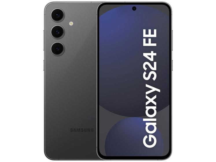Smartphone Samsung Galaxy S24 FE 128GB 5G 8GB RAM Grafite 6,7" Câm. Tripla + Selfie 10MP Menor preço em Smartphone Samsung Galaxy S24 FE 128GB 5G 8GB RAM Grafite 6,7" Câm. Tripla + Selfie 10MP
