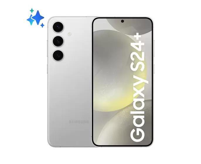 Imagem de Smartphone Samsung Galaxy S24 Plus 512GB 5G - Cinza, Galaxy AI, Câmera Tripla 50MP + Selfie 12MP, RAM 12GB, Tela 6.7"