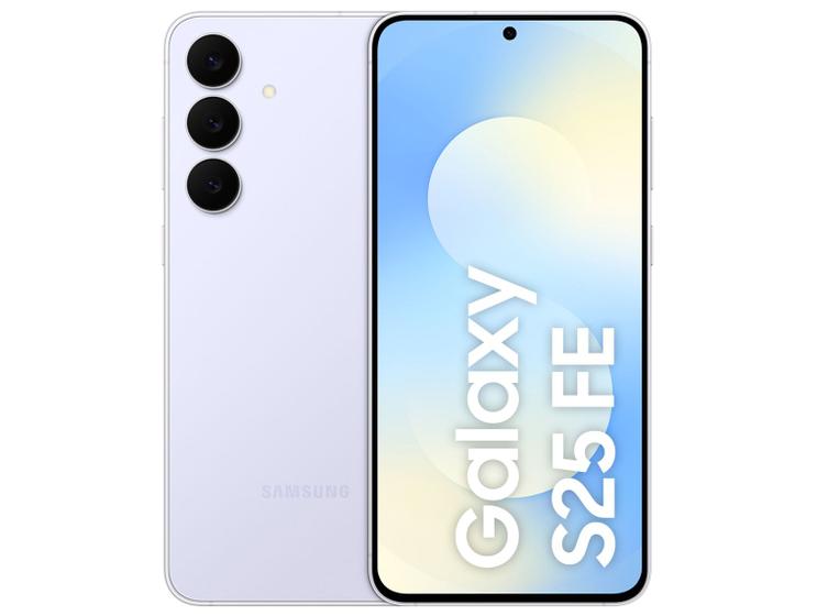 Smartphone Samsung Galaxy S25 FE 256GB 5G 8GB RAM Azul 6,7" Câm. Tripla + Selfie 12MP