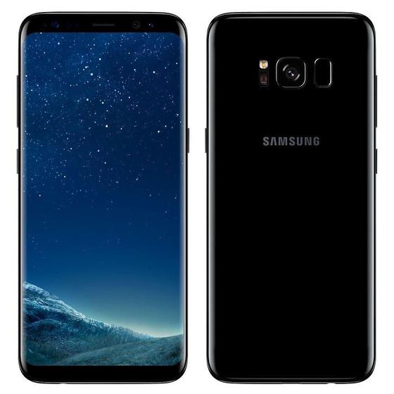 Imagem de Smartphone Samsung Galaxy S8, Dual Chip, Preto, Tela 5.8", 4G+WiFi+NFC, Android 7.0, 12MP, 64GB