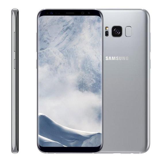 Imagem de Smartphone Samsung Galaxy S8+ G955F, 6,2”, 64 GB, 4G, Octa-Core, Câmera 12 MP, Prata