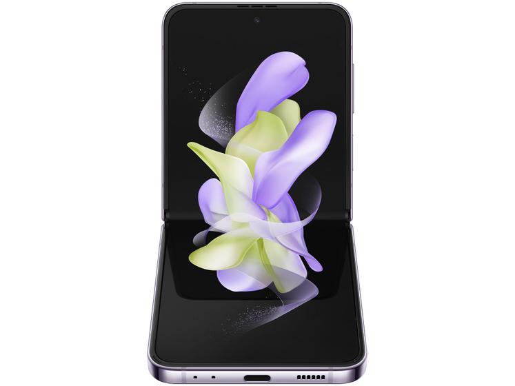 Imagem de Smartphone Samsung Galaxy Z Flip4 256GB Violeta 5G Octa-Core 8GB RAM Câm. Dupla + Selfie 10MP