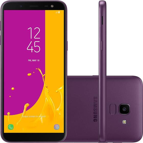 Imagem de Smartphone Samsung J600G Galaxy J6 Violeta 32 GB