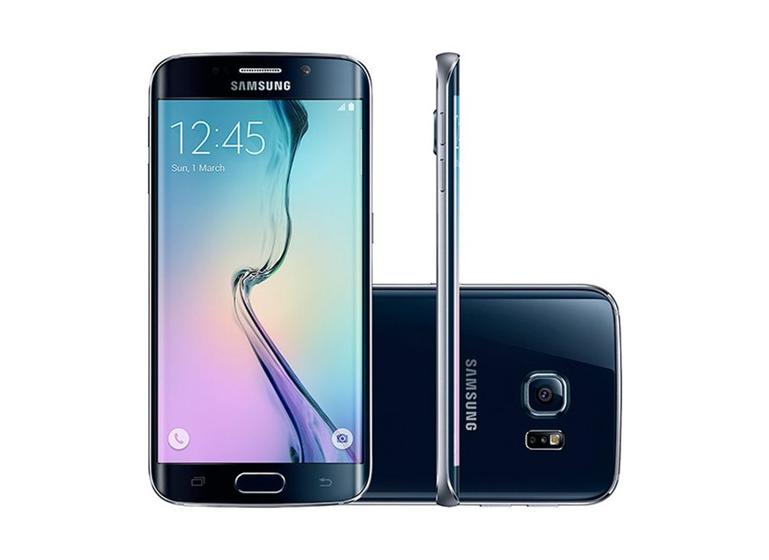Imagem de Smartphone Samsung S6 EDGE G925i 4G 32GB Android 7 Tela 5.1" CAMERA 16MP ORIGINAL ANATEL!