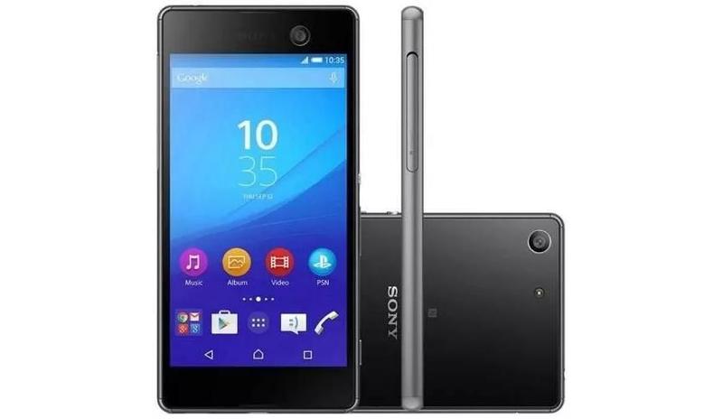 Celular Smartphone Sony Xperia M5 E5653 16gb Preto - 1 Chip