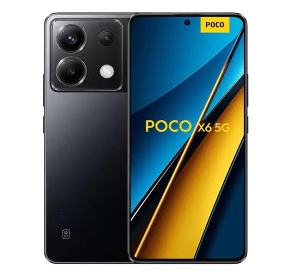 Imagem de Smartphone X6 PRETO 5G 256GB  12GB Ram 