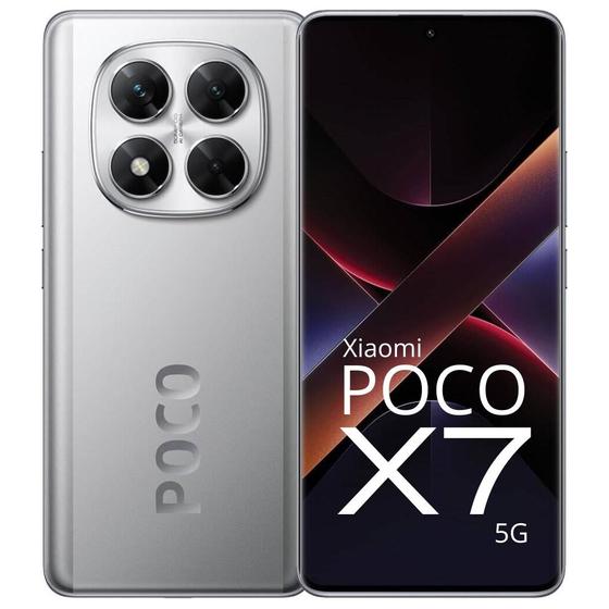 Smartphone X7 5G 512GB / 256GB Lançamento 2025 NFC tela Amoled 120 Hz Câmera tripla 4K 50MP OIS Design Premium Top de linha proteção IP68 é boa?