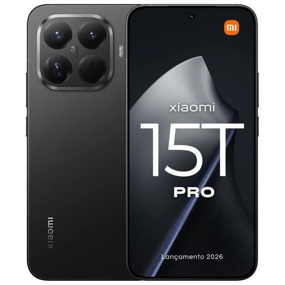 Smartphone Xiaomi 15T Pro 256GB 5G Tela AMOLED Câmera Avançada Carregamento Rápido Imagem de Smartphone Xiaomi 15T Pro 256GB 5G Tela AMOLED Câmera Avançada Carregamento Rápido