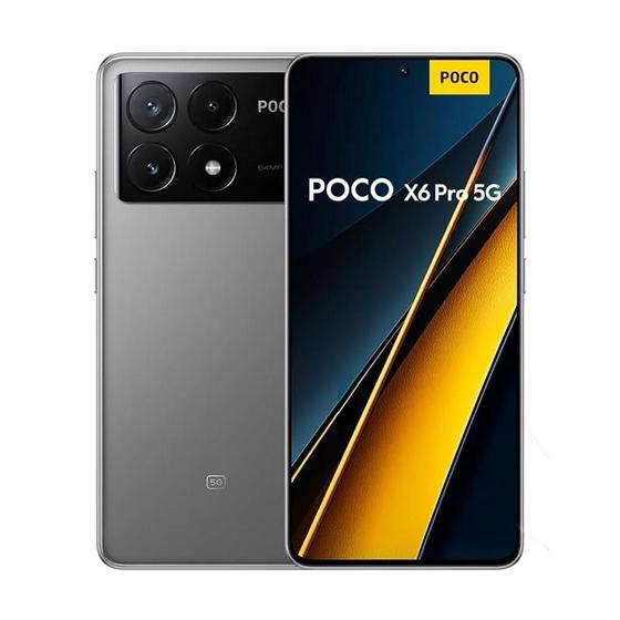 Smartphone Xiaomi Poc-X6 Pro 5G Dual SIM 512 GB Cinza escuro 12 GB RAM Menor preço em Smartphone Xiaomi Poc-X6 Pro 5G Dual SIM 512 GB Cinza escuro 12 GB RAM