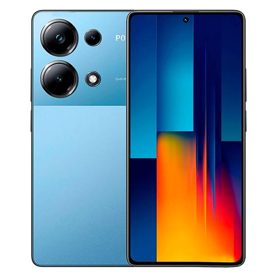 Imagem de Smartphone Xiaomi Poco M6 Pro 256GB 8GB RAM Dual SIM Tela 6.67" - Azul