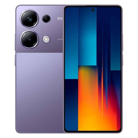 Smartphone Xiaomi Poco M6 Pro 512GB 12GB RAM Dual SIM Tela 6.67" - Roxo Menor preço em Smartphone Xiaomi Poco M6 Pro 512GB 12GB RAM Dual SIM Tela 6.67" - Roxo