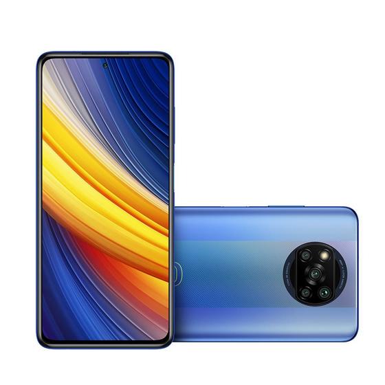 Smartphone xiaomi poco x3 pro tela 6,67" 6gb/128gb azul Menor preço em Smartphone xiaomi poco x3 pro tela 6,67" 6gb/128gb azul