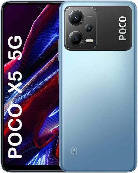 Imagem de Smartphone Xiaomi POCO X5 5G 256GB Memory 8GB RAM , bateria 5000mAh (azul) - Xiaomi pocophone