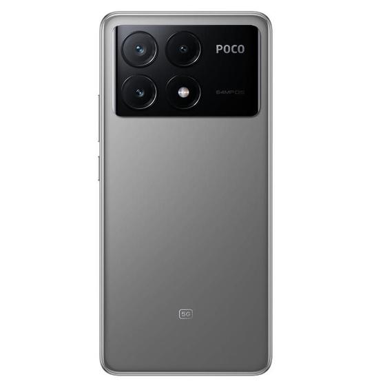 Imagem de Smartphone Xiaomi POCO X6 Pro 5G 12GB+512GB NFC Dimensity 8300-Ultra 64MP triple camera 67W 120Hz AMOLED Global Version (Cinza)