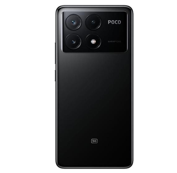 Imagem de Smartphone Xiaomi POCO X6 Pro 5G 12GB+512GB NFC Dimensity 8300-Ultra 64MP triple camera 67W 120Hz AMOLED Global Version (Preto)