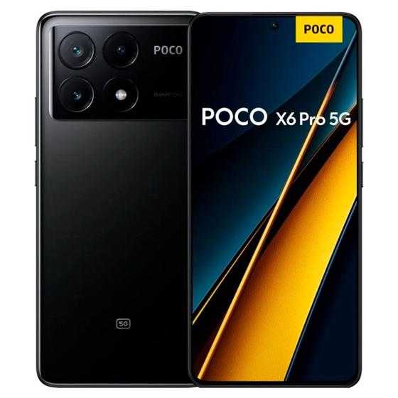 Smartphone Xiaomi Poco X6 Pro 5G Dual SIM de 256GB / 8GB RAM de 6.67" 64 + 8 + 2MP / 16MP Menor preço em Smartphone Xiaomi Poco X6 Pro 5G Dual SIM de 256GB / 8GB RAM de 6.67" 64 + 8 + 2MP / 16MP