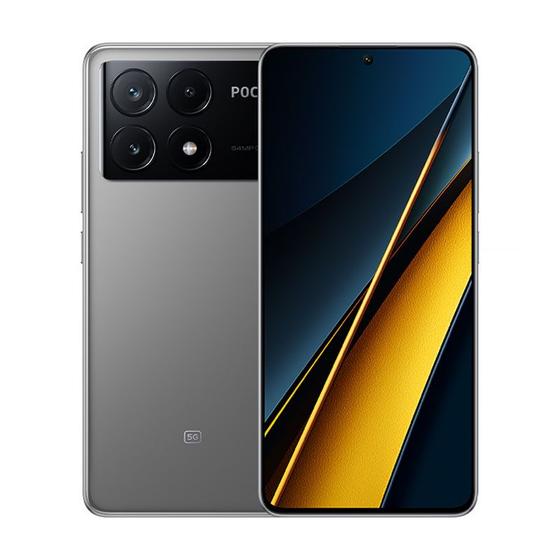 Smartphone Xiaomi Poco X6 Pro 8gb 256gb Cinza Imagem de Smartphone Xiaomi Poco X6 Pro 8gb 256gb Cinza