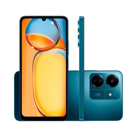 Smartphone Xiaomi Redmi 13C 256GB, 8GB RAM, Octa Core, Câmera Tripla 50MP, Tela 6.74", Azul Menor preço em Smartphone Xiaomi Redmi 13C 256GB, 8GB RAM, Octa Core, Câmera Tripla 50MP, Tela 6.74", Azul