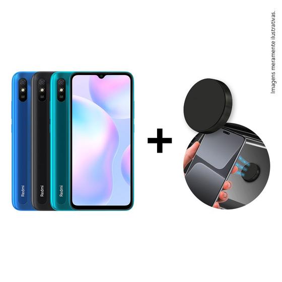 Smartphone xiaomi redmi 9a tela 6,53" 2gb/32gb 4g verde Menor preço em Smartphone xiaomi redmi 9a tela 6,53" 2gb/32gb 4g verde