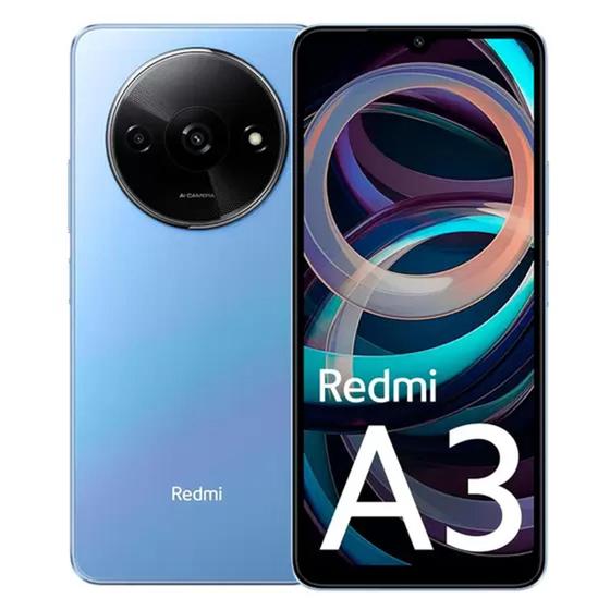 Smartphone Xiaomi Redmi A3 128GB + 4GB RAM TELA 6,71" HD + 90Hz Octa Core+ Bateria 5000mAh Menor preço em Smartphone Xiaomi Redmi A3 128GB + 4GB RAM TELA 6,71" HD + 90Hz Octa Core+ Bateria 5000mAh