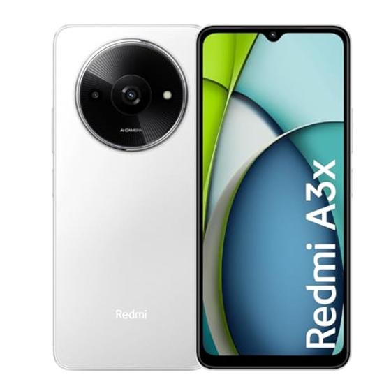 Smartphone Xiaomi Redmi A3x 128GB - 4GB Ram - Versao Global (Moonlight White) BRANCO Menor preço em Smartphone Xiaomi Redmi A3x 128GB - 4GB Ram - Versao Global (Moonlight White) BRANCO