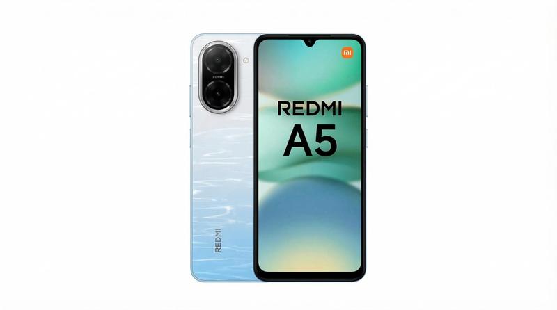 Smartphone Xiaomi Redmi A5 Azul, 64GB, 3GB RAM, Tela 6,88 polegadas HD 120Hz, Câmera 32MP, Bateria 5200mAh, Android 15 Go, Dual SIM Imagem de Smartphone Xiaomi Redmi A5 Azul, 64GB, 3GB RAM, Tela 6,88 polegadas HD 120Hz, Câmera 32MP, Bateria 5200mAh, Android 15 Go, Dual SIM