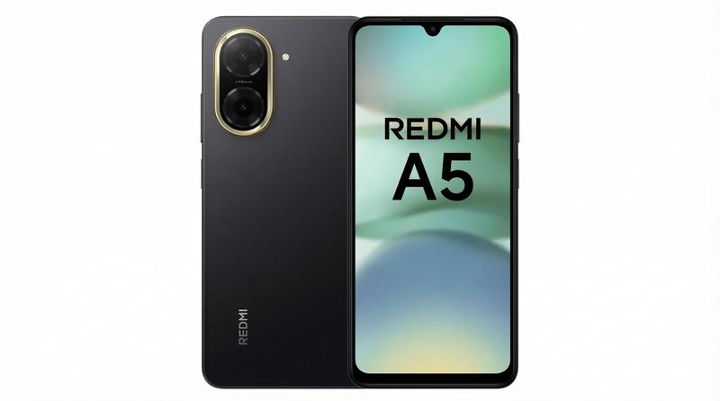 Smartphone Xiaomi Redmi A5 Preto, 64GB, 3GB RAM, Tela 6,88 polegadas HD 120Hz, Câmera 32MP, Bateria 5200mAh, Android 15 Go, Dual SIM Imagem de Smartphone Xiaomi Redmi A5 Preto, 64GB, 3GB RAM, Tela 6,88 polegadas HD 120Hz, Câmera 32MP, Bateria 5200mAh, Android 15 Go, Dual SIM