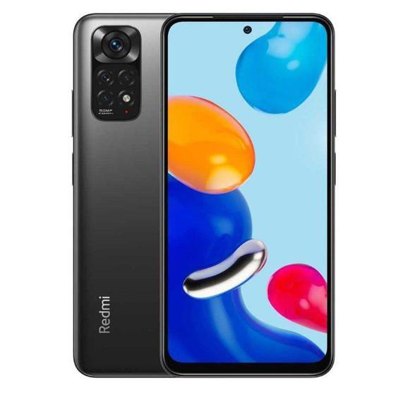 Smartphone Xiaomi Redmi Note 11 / Tela 6.43''/ 128GB / 6GB / Preto - C/ Capa protetora Menor preço em Smartphone Xiaomi Redmi Note 11 / Tela 6.43''/ 128GB / 6GB / Preto - C/ Capa protetora
