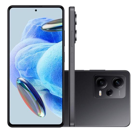 Imagem de Smartphone Xiaomi Redmi Note 12 Pro 5G,256GB 8BG RAM Câmera Tripla 50MP, Tela Infinita de 6.6, Preto