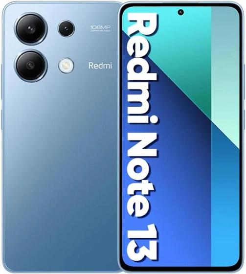 Smartphone Xiaomi Redmi Note 13 8G RAM + 256GB Global Version Powerfull Snapdragon ( BLUE ) Menor preço em Smartphone Xiaomi Redmi Note 13 8G RAM + 256GB Global Version Powerfull Snapdragon ( BLUE )