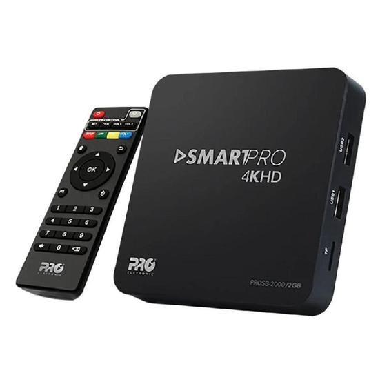 Imagem de SmartPRO 4K Ultra HD WIFI Proeletronic TV  Android  - Certificado Anatel -   4khd Cor Preto