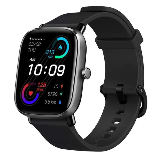 Imagem de Smartwatch Amazfi t Fashion Gts Mini 2 mais de 70 modos esportivos, frequência cardíaca de oxigênio no sangue GPS ALEXA