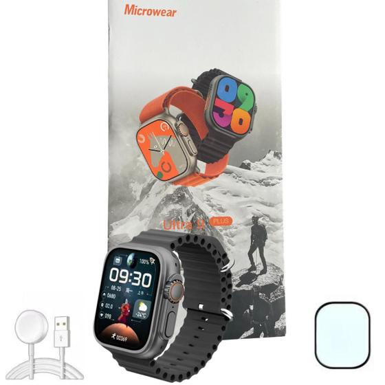 Imagem de Smartwatch Amoled Ultra Max Serie 9 Plus Nfc 2023 Original