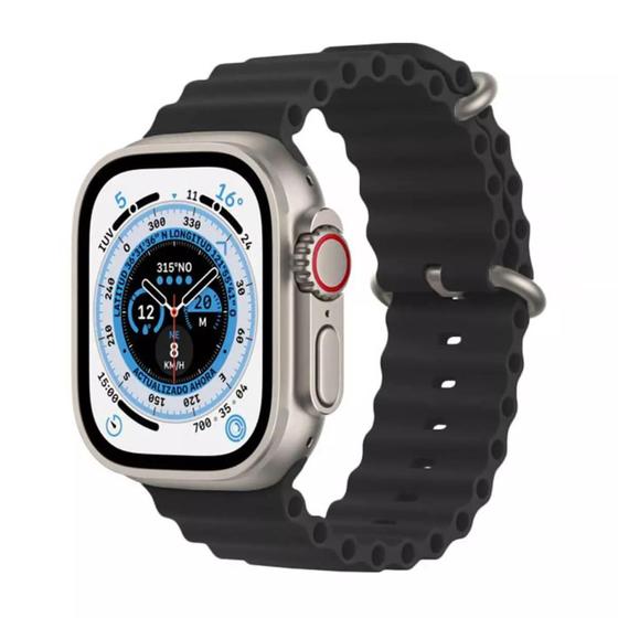 Imagem de Smartwatch blulory glifo 8 ultra preto