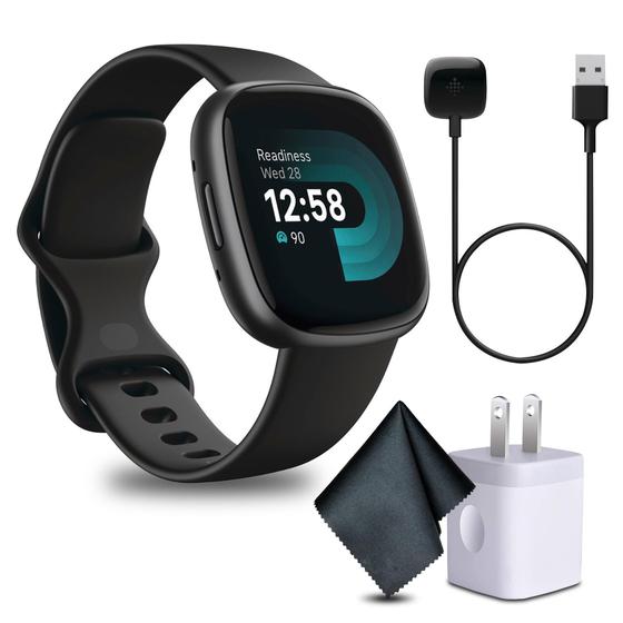 Fitbit Gps Integrado Smartwatch Fitbit Versa Com GPS E