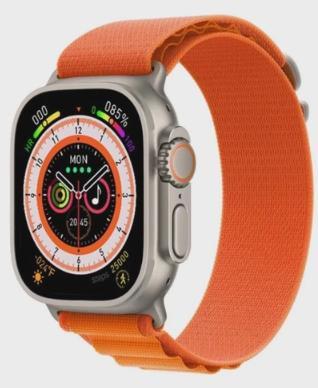 Smartwatch Gs8 Ultra cor:LaranjaTamanho:ÚnicoGenero:masc/fem Menor preço em Smartwatch Gs8 Ultra cor:LaranjaTamanho:ÚnicoGenero:masc/fem